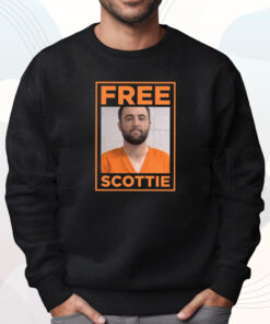 Scottie Scheffler Mugshot Free Scottie Shirt Sweatshirt