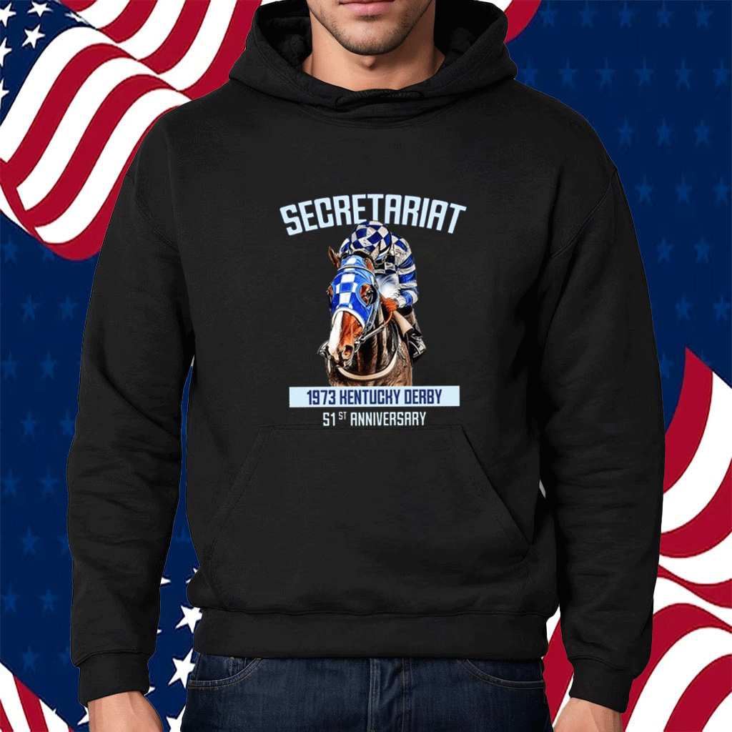 Secretariat 1973 Kentucky Derby 51st Anniversary Shirt