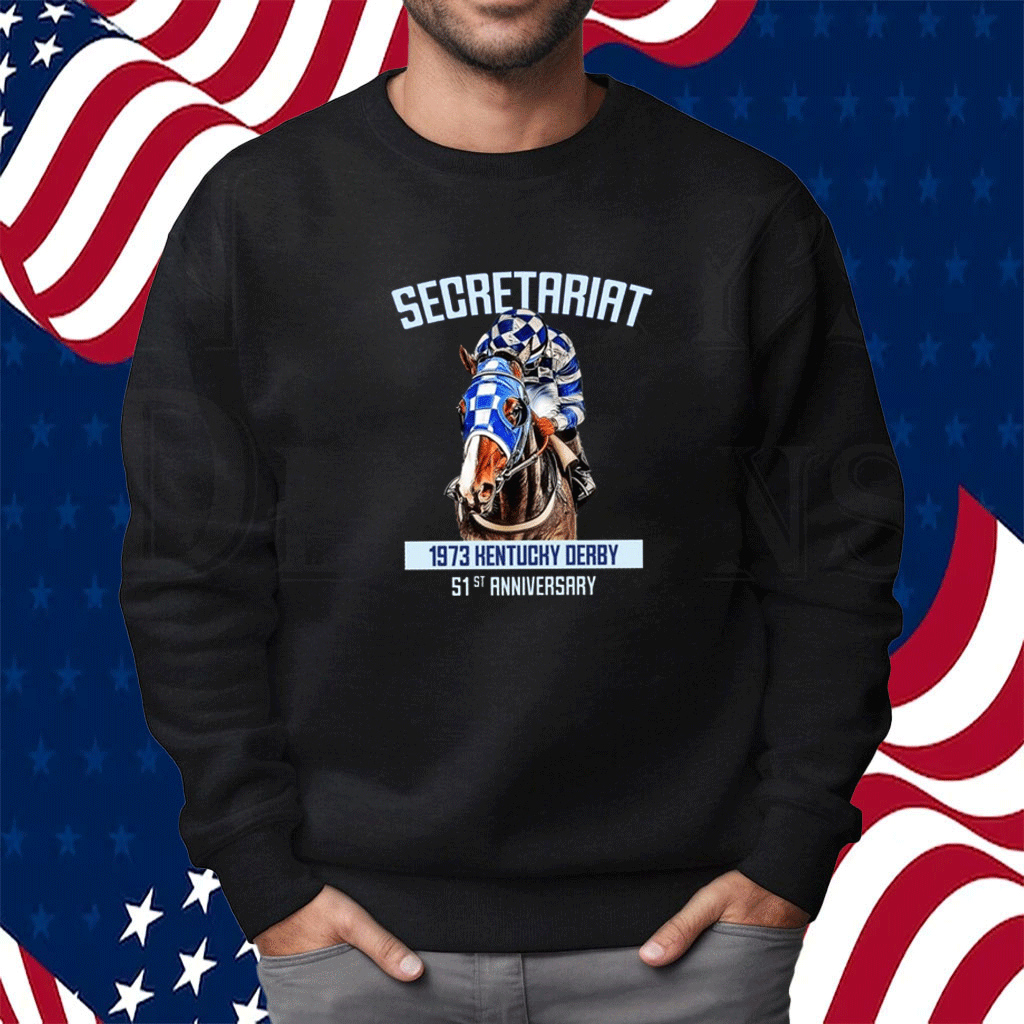 Secretariat 1973 Kentucky Derby 51st Anniversary Shirt