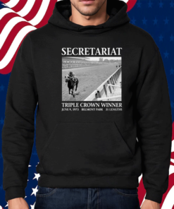Secretariat Triple Crown Winner June 9 1973 Belmont Park 31 Lengths Shirt