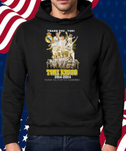 Thank You Toni Kroos 2014-2024 Thank You For The Memories Shirt Hoodie