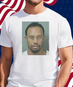 Tiger Woods Mugshot Shirt