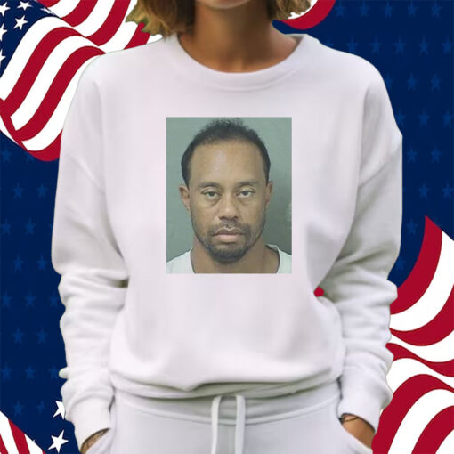 Tiger Woods Mugshot Shirt Sweatshirt