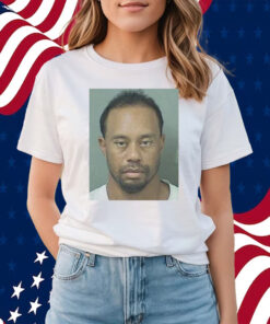 Tiger Woods Mugshot Shirts