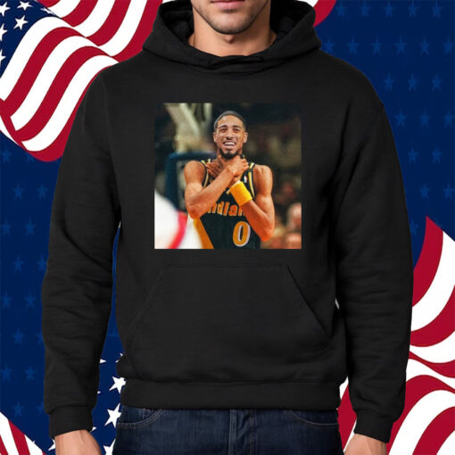 Tyrese Haliburton Choke Like Reggie Miller Shirt Hoodie