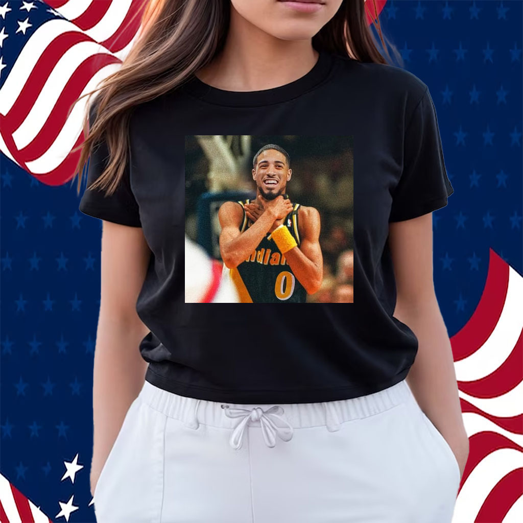 Tyrese Haliburton Choke Like Reggie Miller Shirt