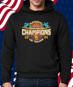 Usc Trojans 2024 Ncaa Beach Volleyball National Champions Shirt Hoodie