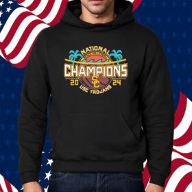 Usc Trojans 2024 Ncaa Beach Volleyball National Champions Shirt Hoodie