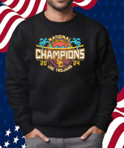 Usc Trojans 2024 Ncaa Beach Volleyball National Champions Shirt Sweatshirt