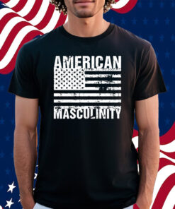 American Masculinity Usa Flag Shirt