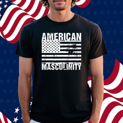 American Masculinity Usa Flag Shirt