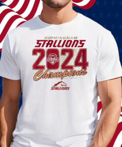 Birmingham Stallions 2024 Ufl Champions Shirt