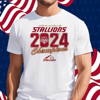 Birmingham Stallions 2024 Ufl Champions Shirt