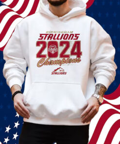 Birmingham Stallions 2024 Ufl Champions Shirt Hoodie