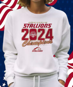 Birmingham Stallions 2024 Ufl Champions Shirt Sweatshirt