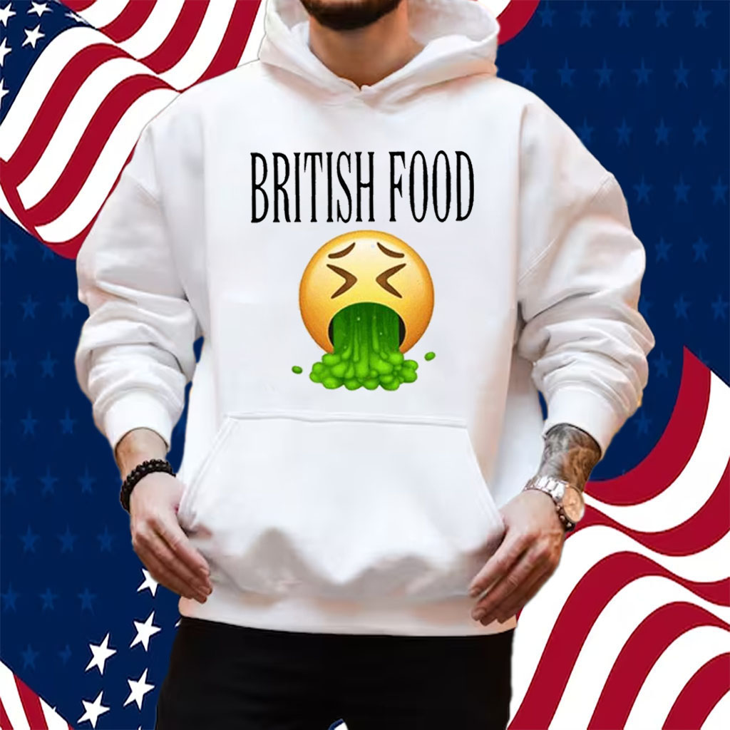 British Food Emoji Vomiting Shirt Hoodie