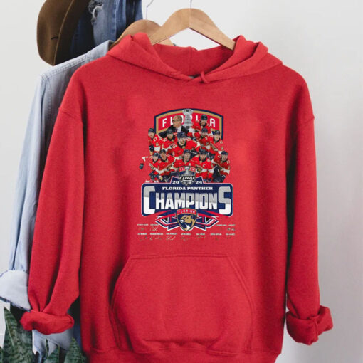 Florida Panthers Stanley Cup Final 2024 Champions Shirt Hoodie