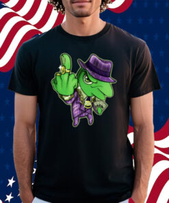 Glep Smiling Friends Gangster Spongebob Shirt