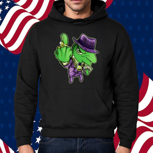Glep Smiling Friends Gangster Spongebob Shirt Hoodie