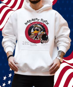 Kadaffy Duck It’s Snowing In Washington But The Flakes Are In Libya Shirt Hoodie