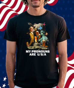 My Pronouns Are Usa Shirt