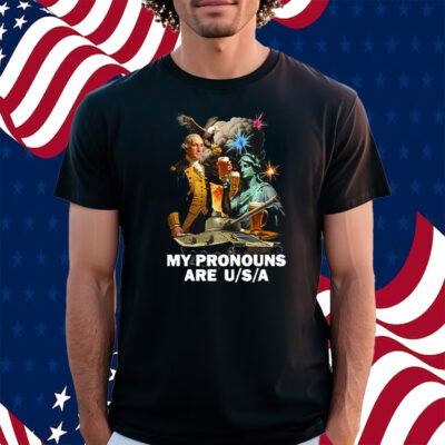 My Pronouns Are Usa Shirt