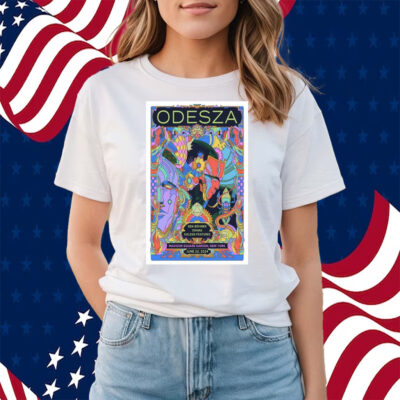 Odesza Madison Square Garden NYC June 22 2024 Poster Shirts