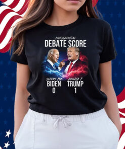 Presidential Debate Score Trump 1 Biden 0 Shirt