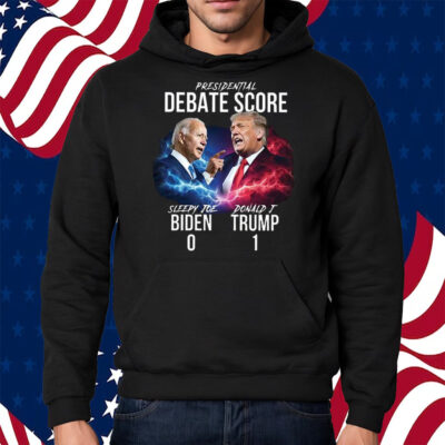 Presidential Debate Score Trump 1 Biden 0 Shirt