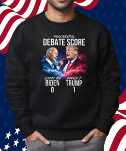 Presidential Debate Score Trump 1 Biden 0 Shirt