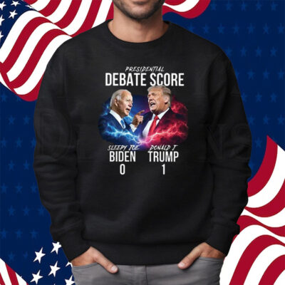 Presidential Debate Score Trump 1 Biden 0 Shirt