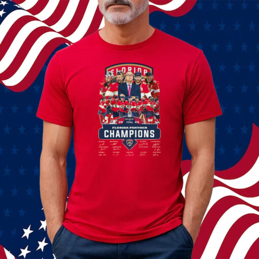 Stanley Cup 2024 Final Florida Panther Champions Shirt