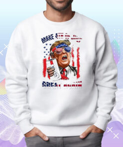 Trump Michelob Ultra Make 4th of July Great Again Shirt Sweatshirt