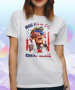 Trump Michelob Ultra Make 4th of July Great Again Shirts