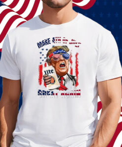 Trump Miler Lite Make 4th of July Great Again Shirt
