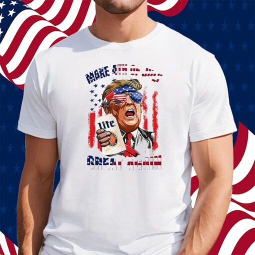 Trump Miler Lite Make 4th of July Great Again Shirt