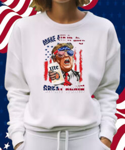 Trump Miler Lite Make 4th of July Great Again Shirt Sweatshirt