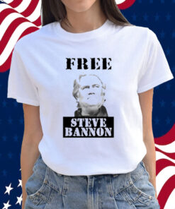 Free Steve Bannon Shirt