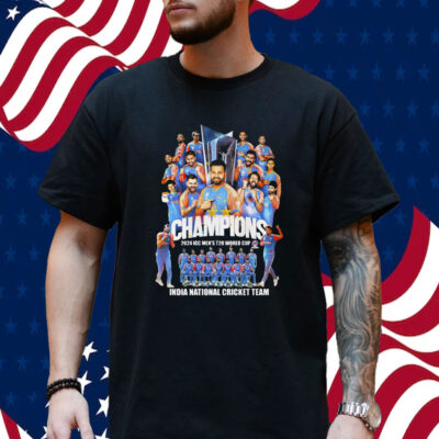 Champions 2024 Icc Mens T20 World Cup India National Cricket Team Shirt