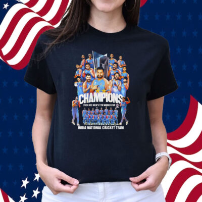 Champions 2024 Icc Mens T20 World Cup India National Cricket Team Shirt