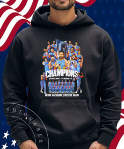 Champions 2024 Icc Mens T20 World Cup India National Cricket Team Shirt