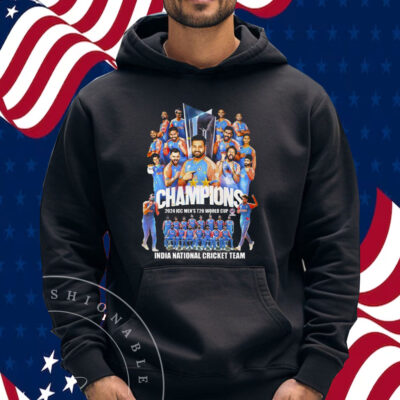 Champions 2024 Icc Mens T20 World Cup India National Cricket Team Shirt