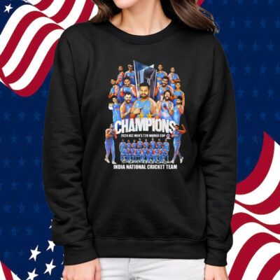 Champions 2024 Icc Mens T20 World Cup India National Cricket Team Shirt