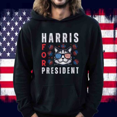 Cat Ladies For Kamala Shirt, Kamala Harris 2024 President Shirt