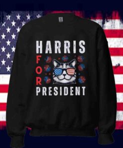 Cat Ladies For Kamala Shirt, Kamala Harris 2024 President Shirt