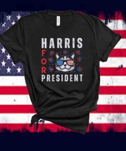 Cat Ladies For Kamala Shirt, Kamala Harris 2024 President Shirt