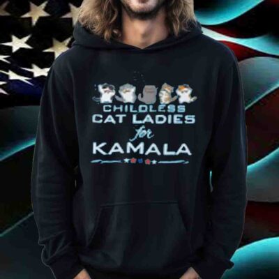 Childless Cat Ladies For Kamala Shirt, Kamala Harris Shirt