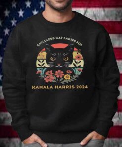 Childless Cat Ladies for Kamala Harris 2024 Tee Shirts