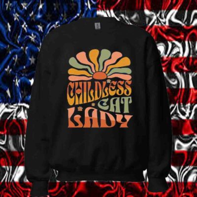 Childless Cat Lady Kamala T Shirt, Madam President Kamala Harris T-Shirt