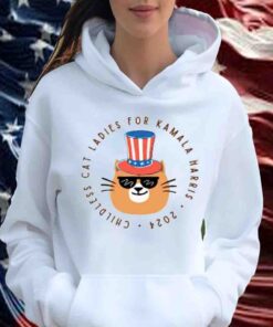 Cool Cat Lady For Kamala Shirt, Kamala Harris 2024 Shirt